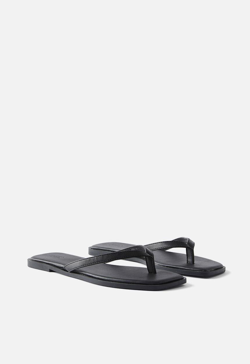 Cotton On - Byron slide - black