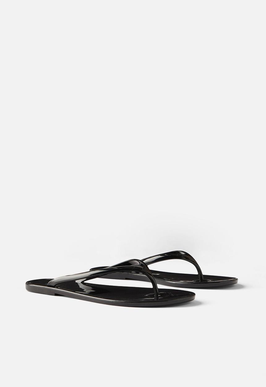 Cotton On - Blake jelly flip - black