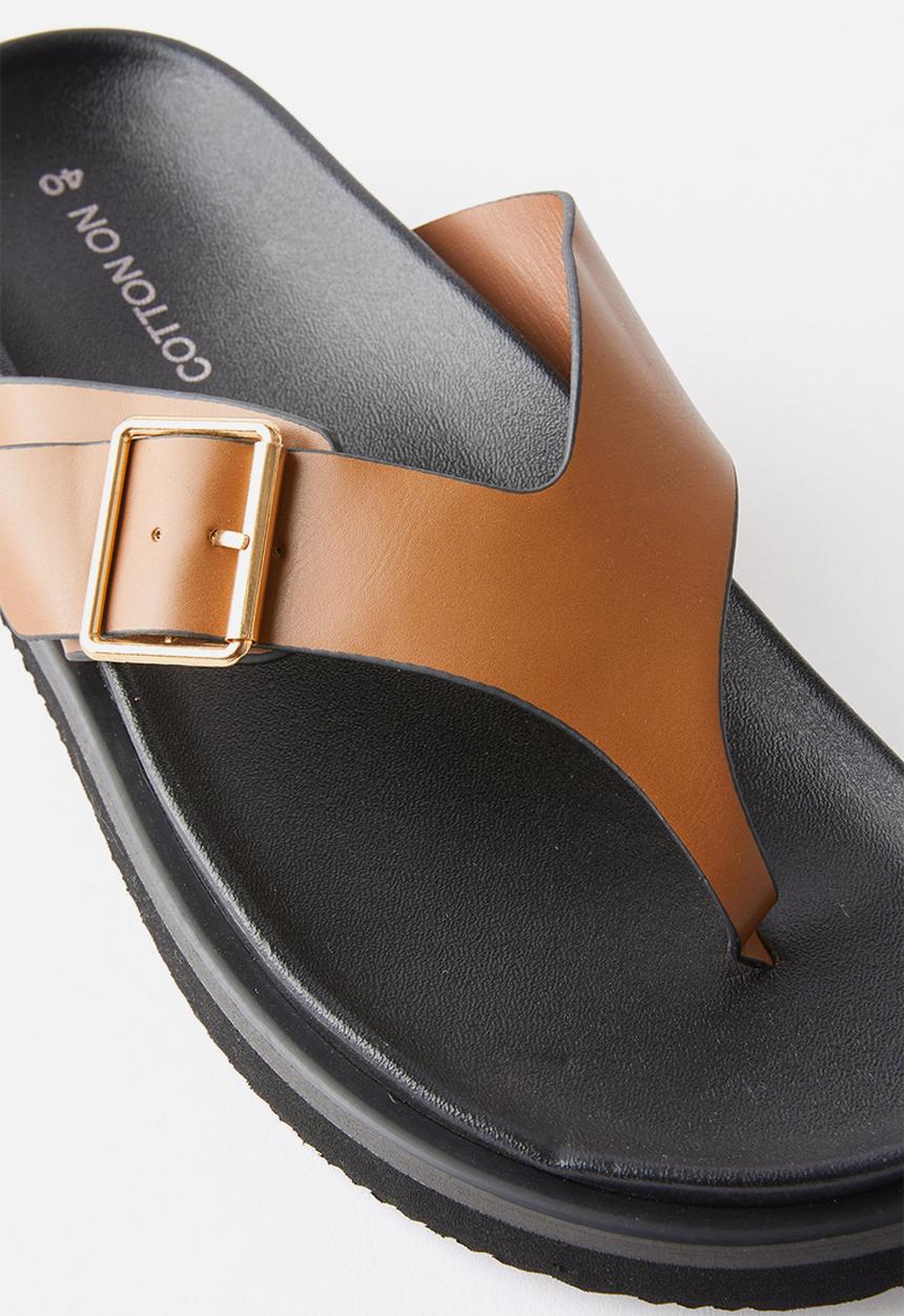Cotton On - Elidy sandal - brown