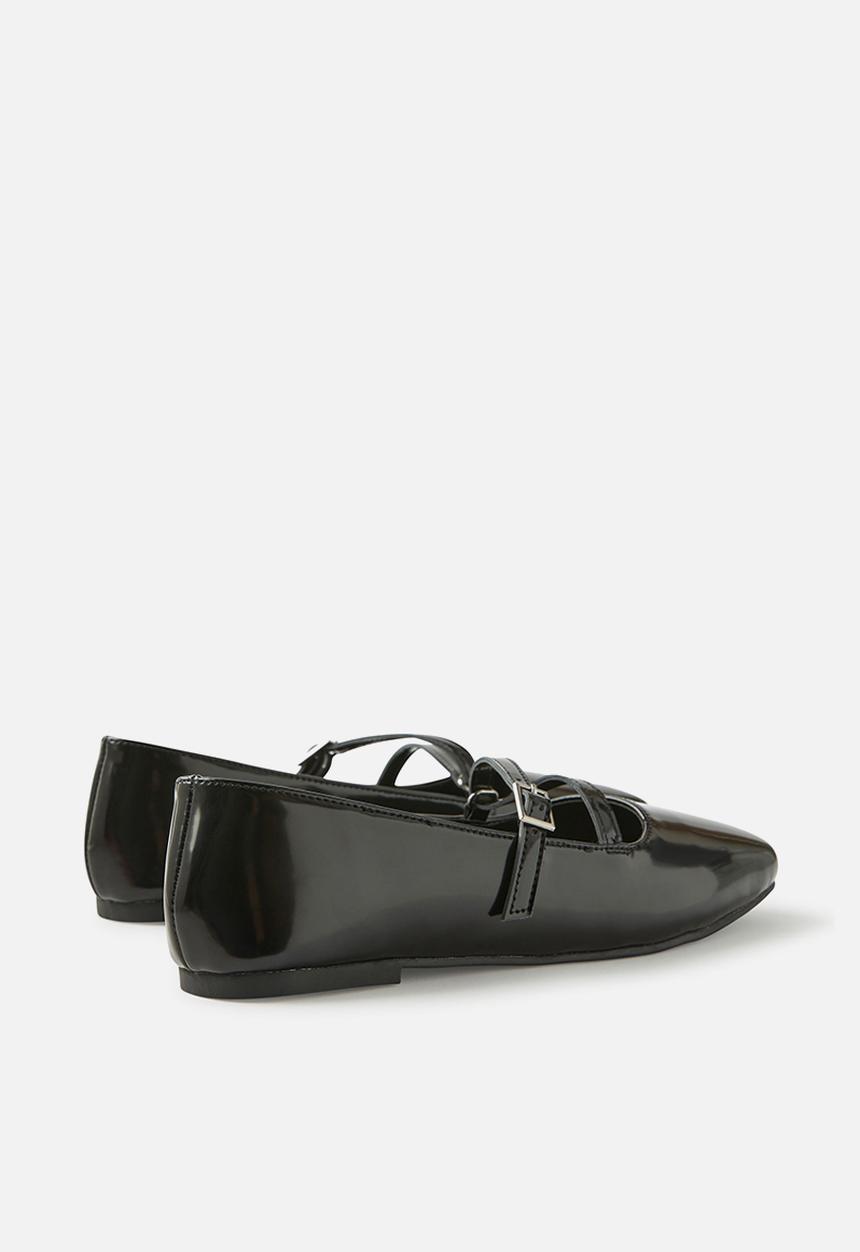 Cotton On - Frankie strappy ballet - black
