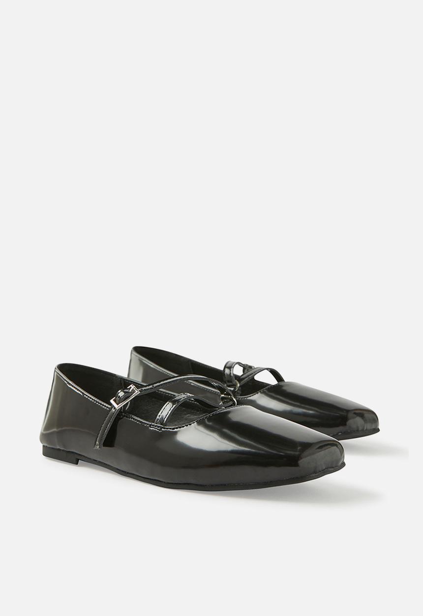 Cotton On - Frankie strappy ballet - black
