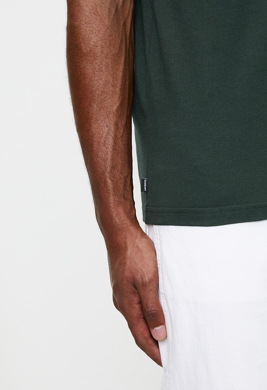 Superdry. - Core logo classic tee - Academy Dark Green