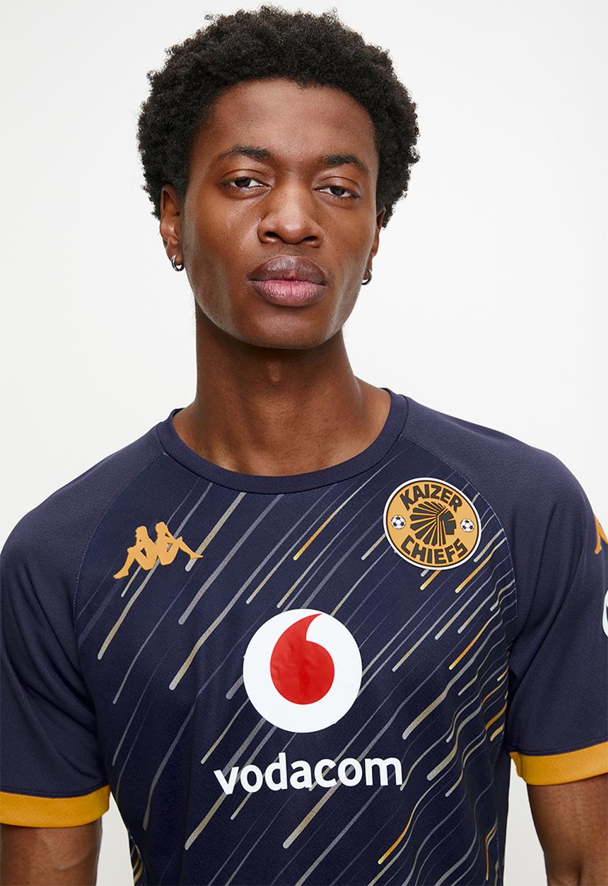 KAPPA - Kaizer Chiefs Mokibapre Pro Am Jsy - Blue & Yellow