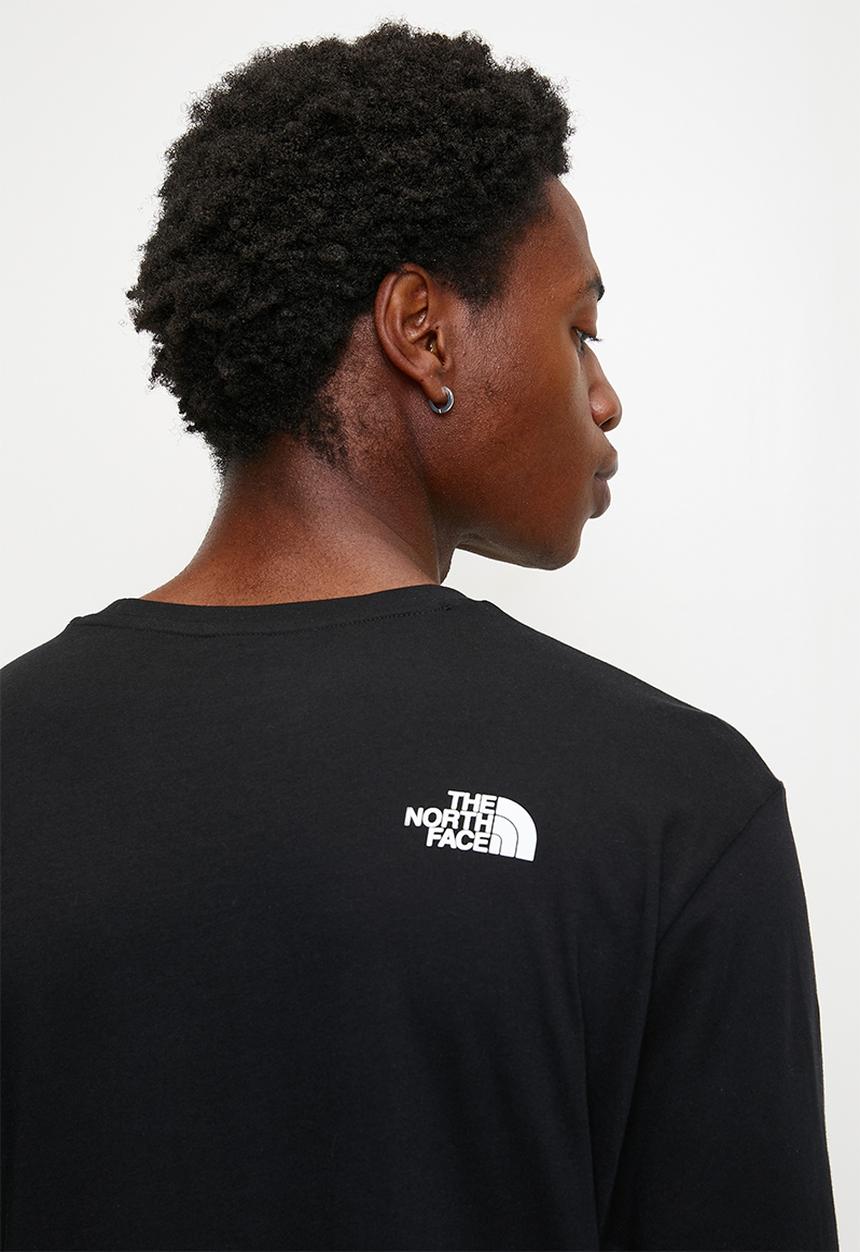 The North Face - M l/s simple dome tee - tnf black 