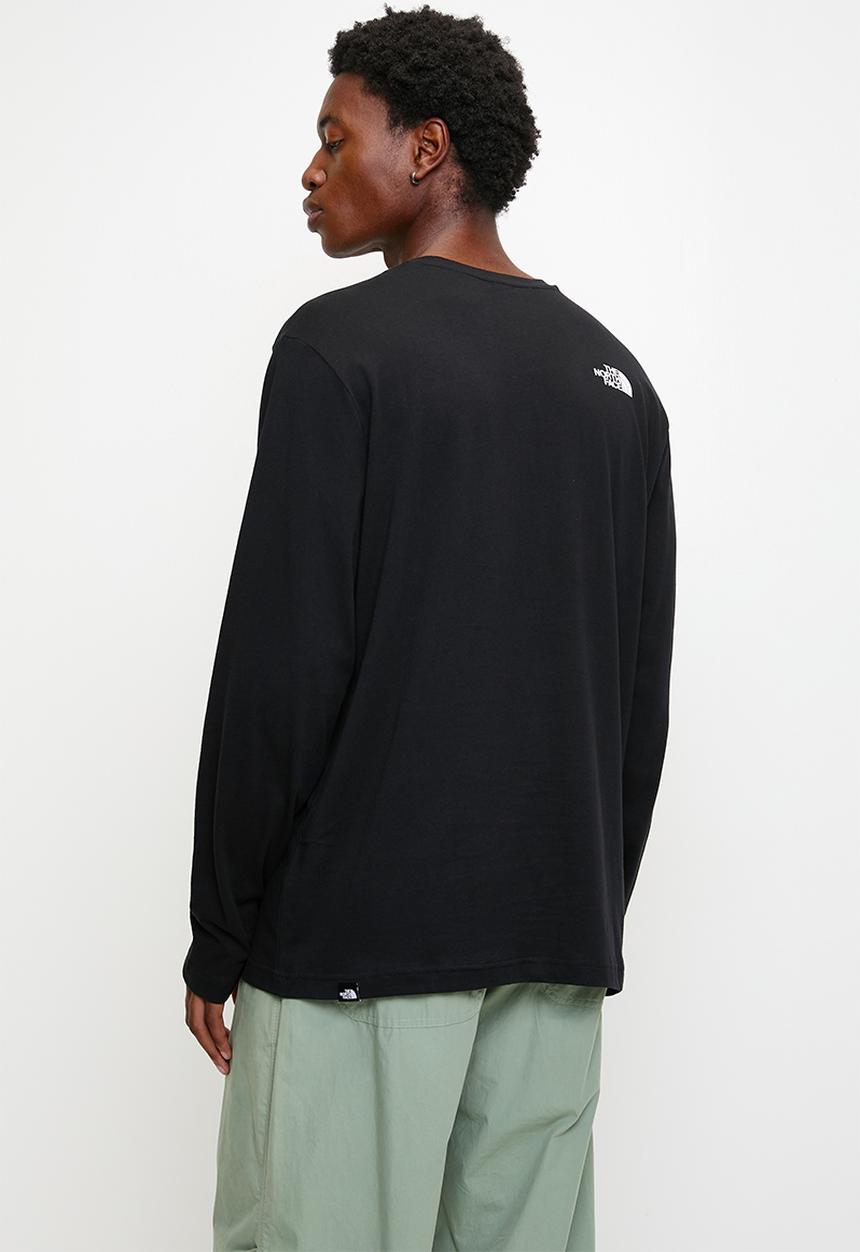 The North Face - M l/s simple dome tee - tnf black 