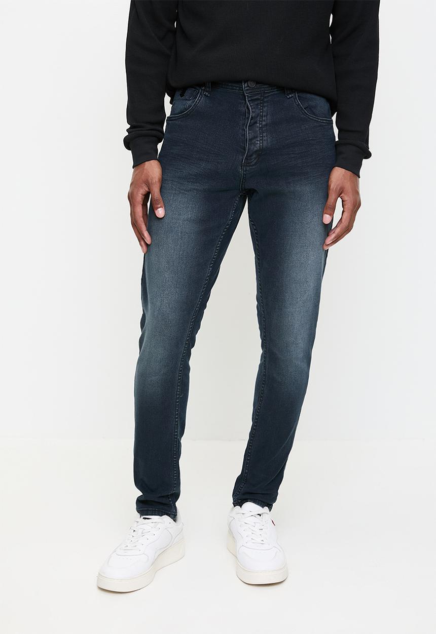 S.P.C.C - Obsidian Signature Sabre Fit Tapered Jeans  - Indigo