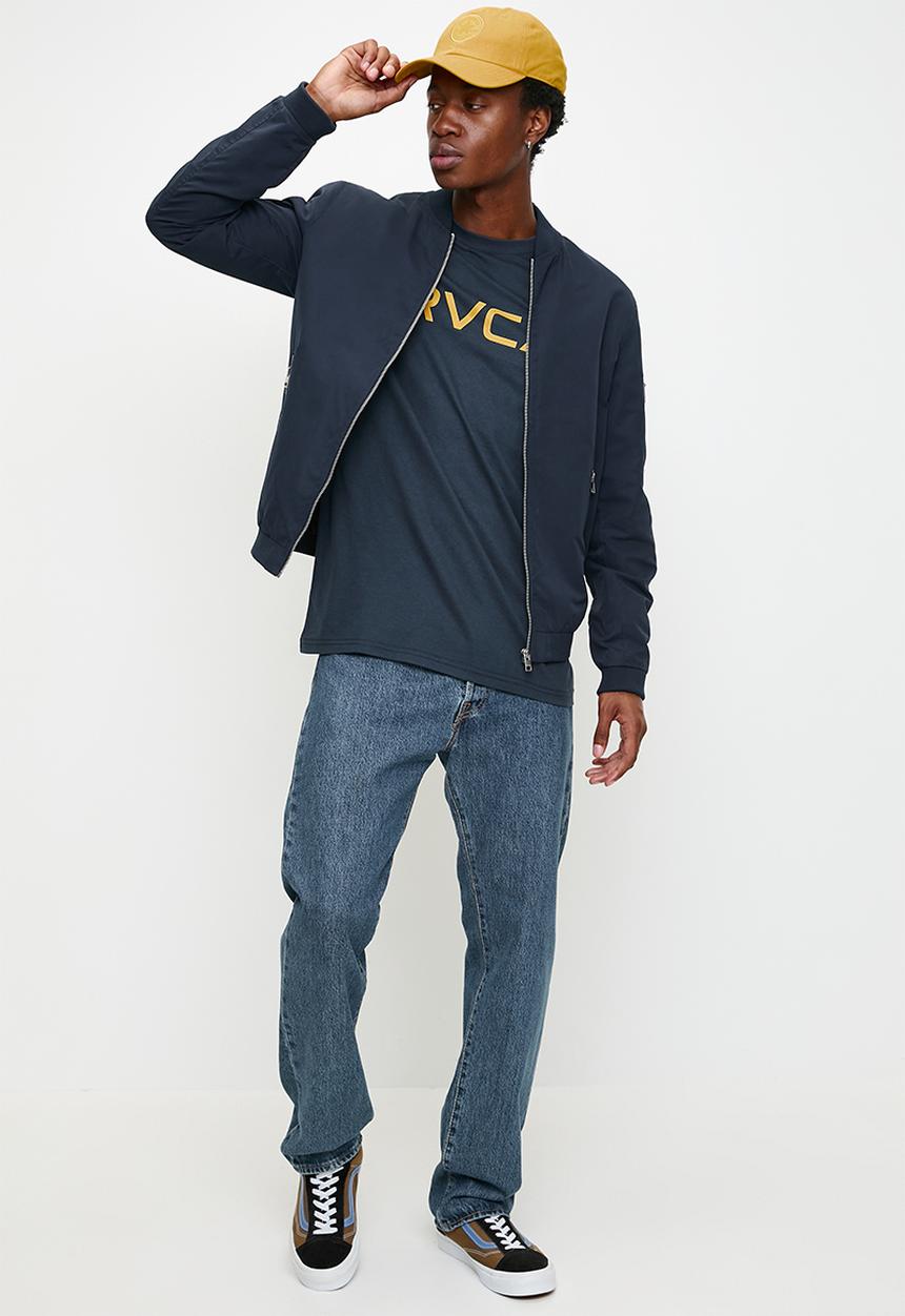 RVCA - Big RVCA short sleeve - navy 
