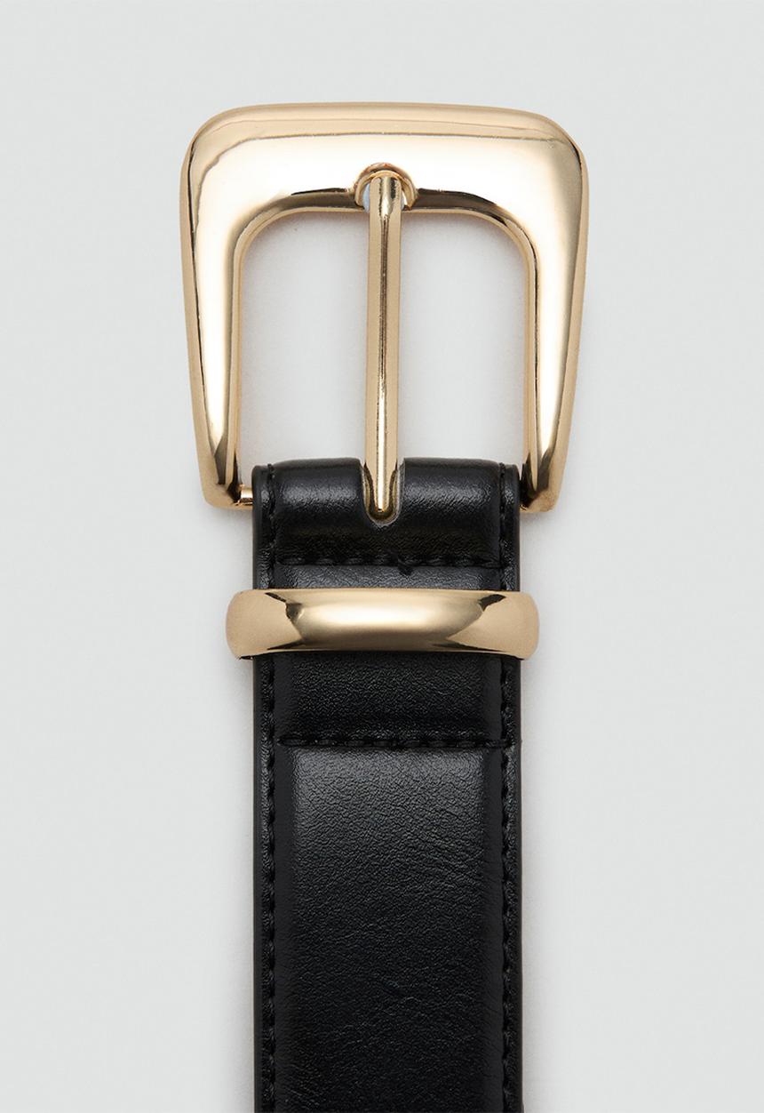 MANGO - Cinturon Apen Belt- Black