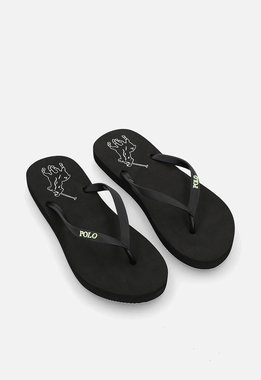 POLO - Classic flip flop - black