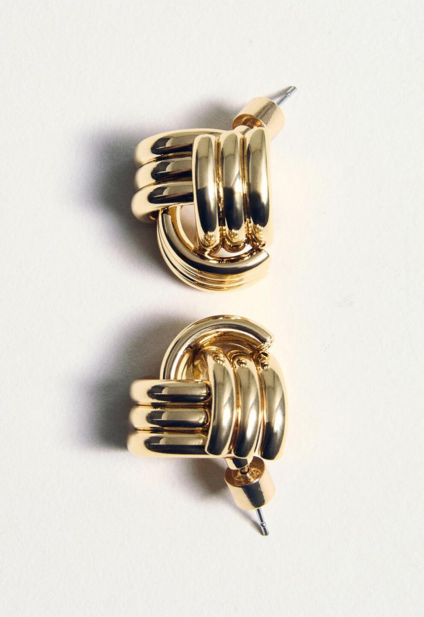 MANGO - Lisa earrings - gold
