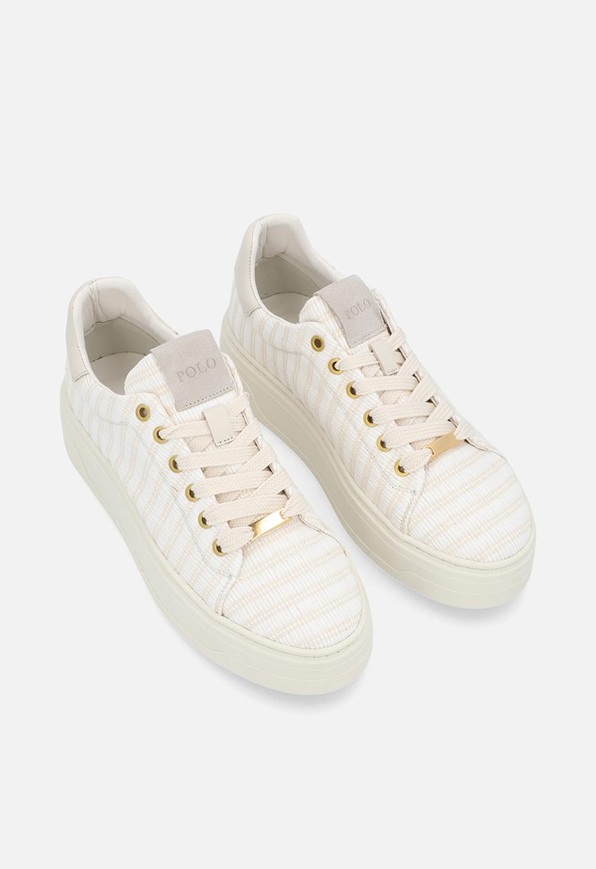 POLO - Textured platform sneaker - multi