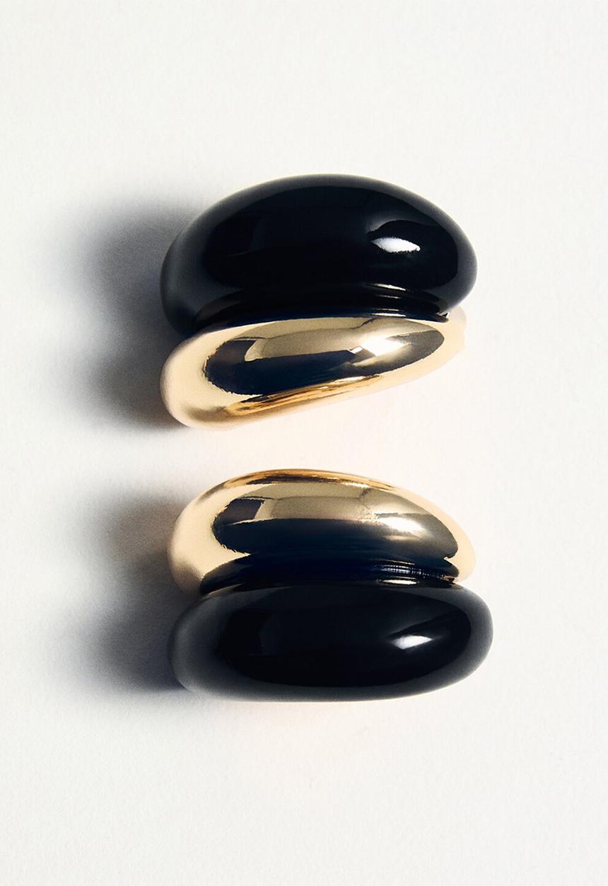 MANGO - Leandra earrings - gold