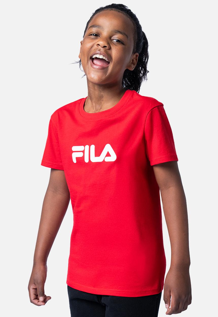 FILA - Mono deckle T-shirt - fila red