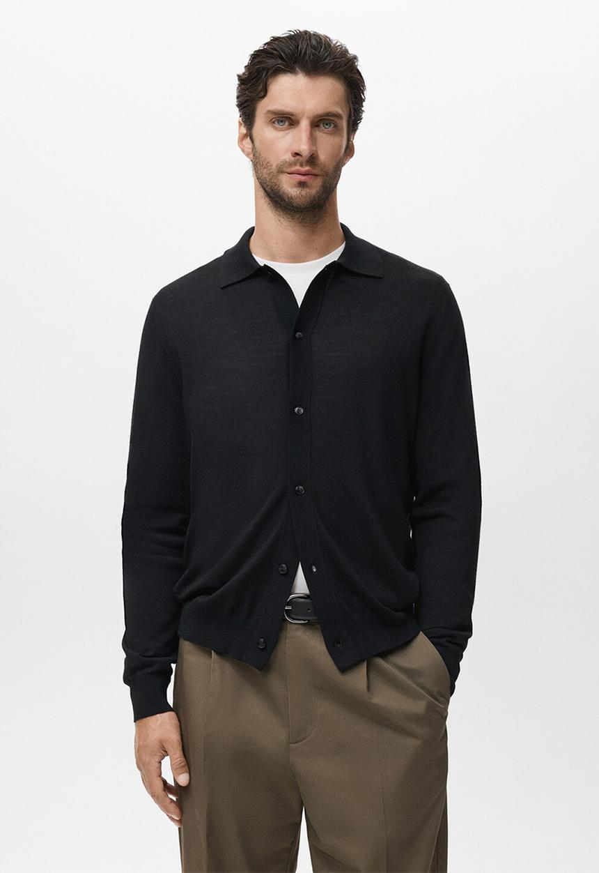 MANGO - Camisa Willyo - Black