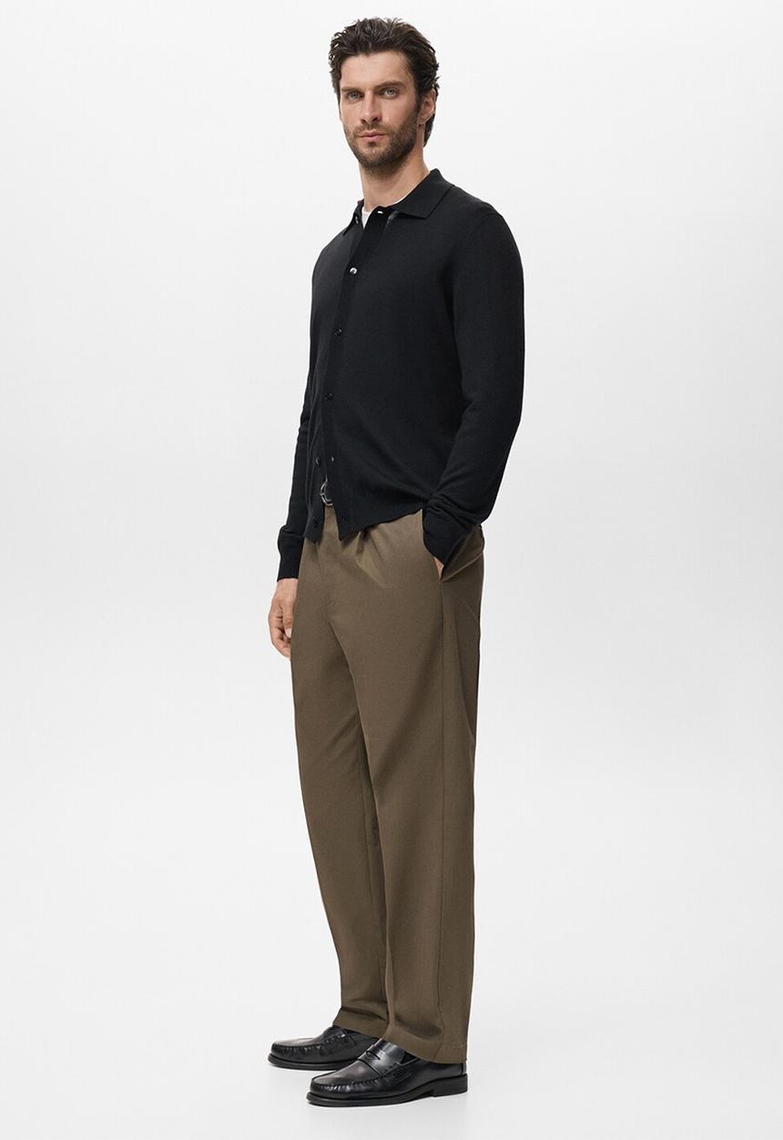 MANGO - Camisa Willyo - Black