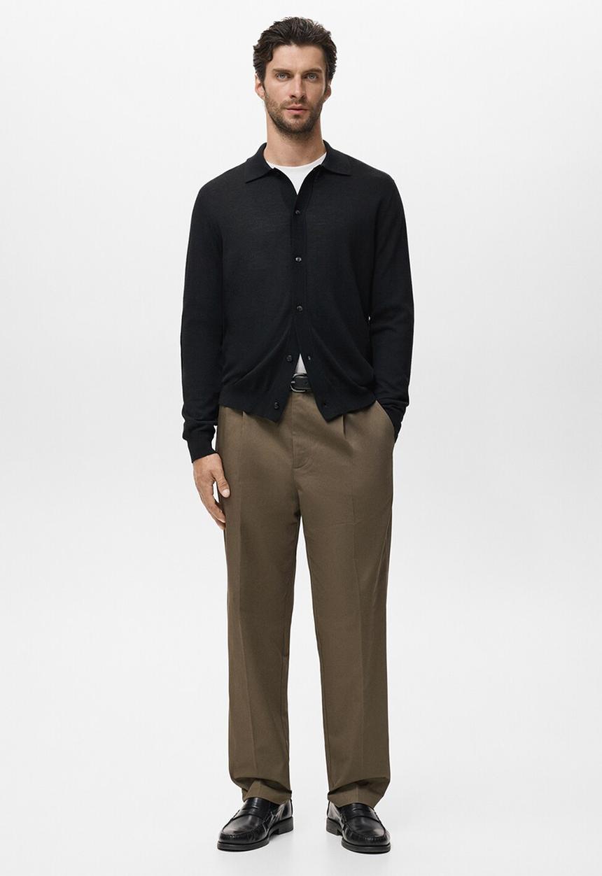 MANGO - Camisa Willyo - Black