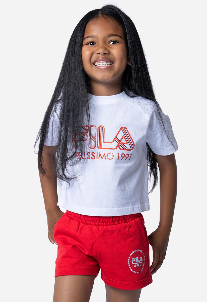 FILA - Caterina crop top - white