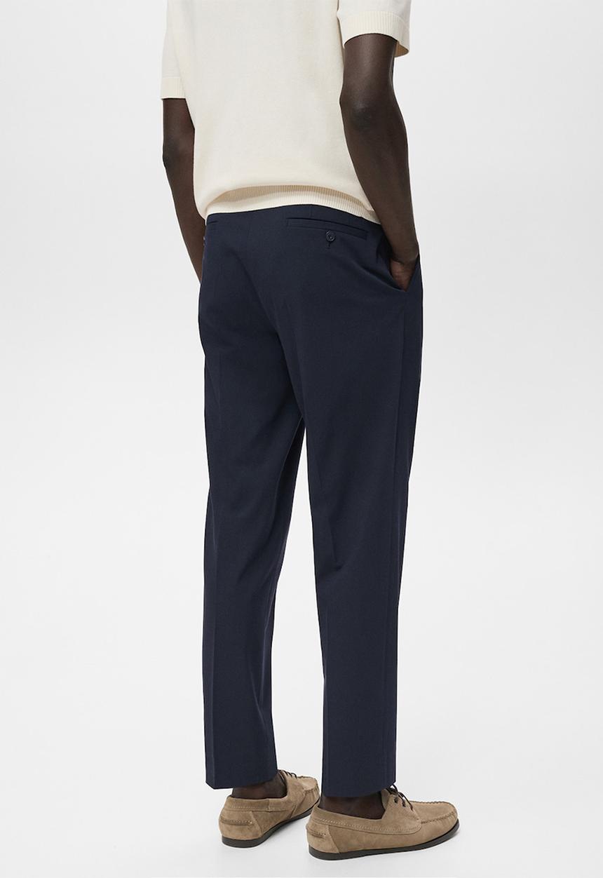 MANGO - Pantalon Parioli - Navy