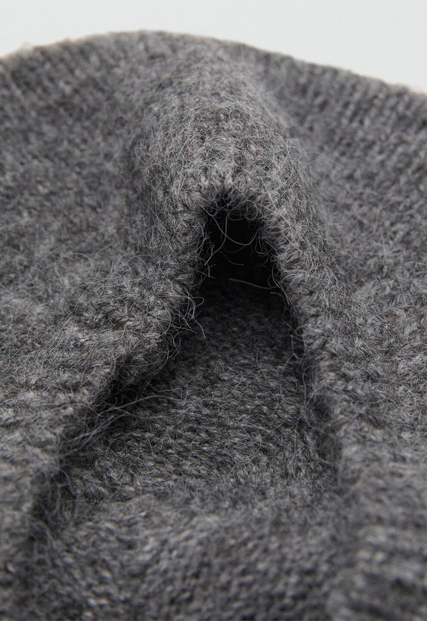 MANGO - Gorro Beri Beanie - Grey