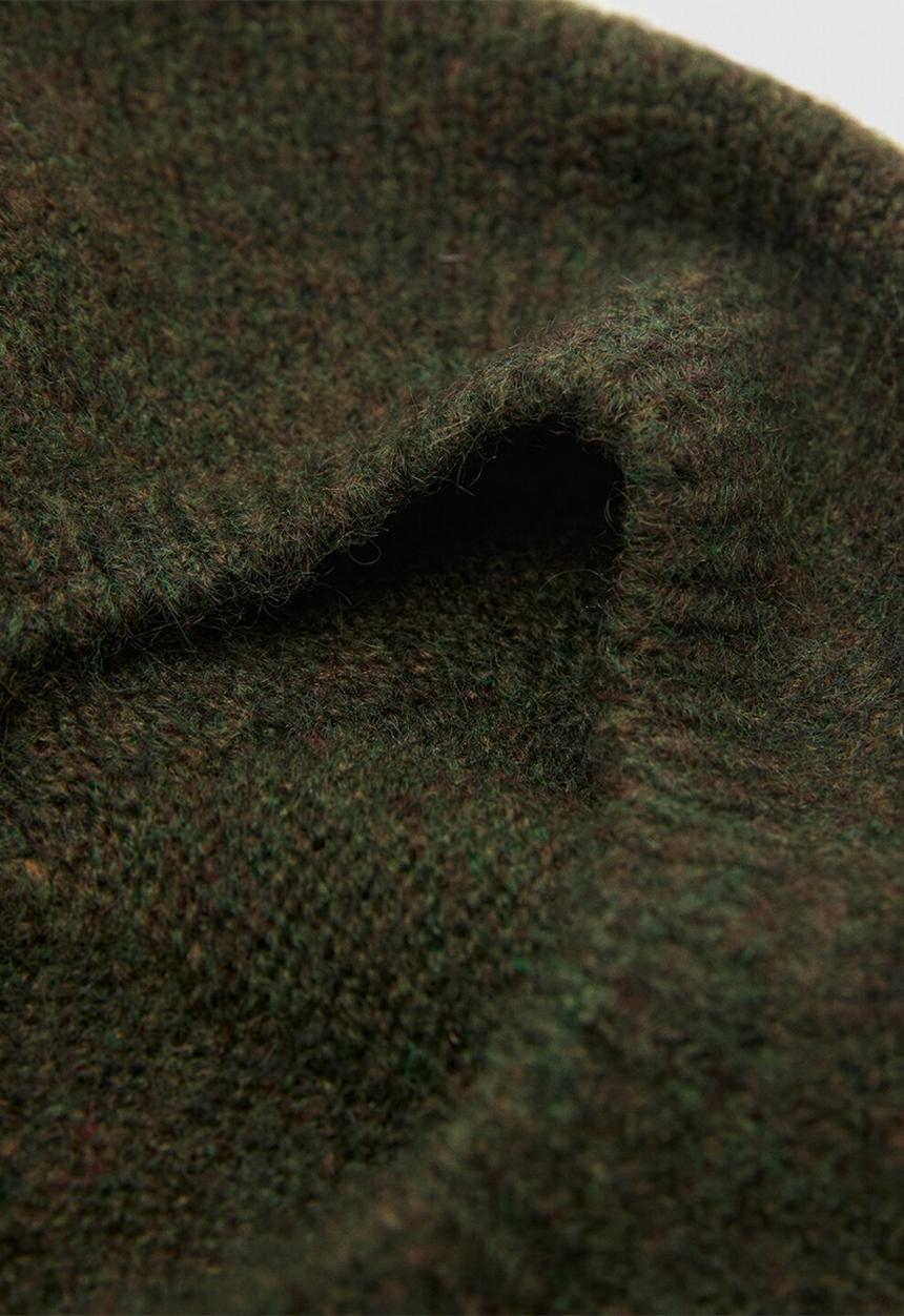 MANGO - Gorro Beri Beanie - Dark Green