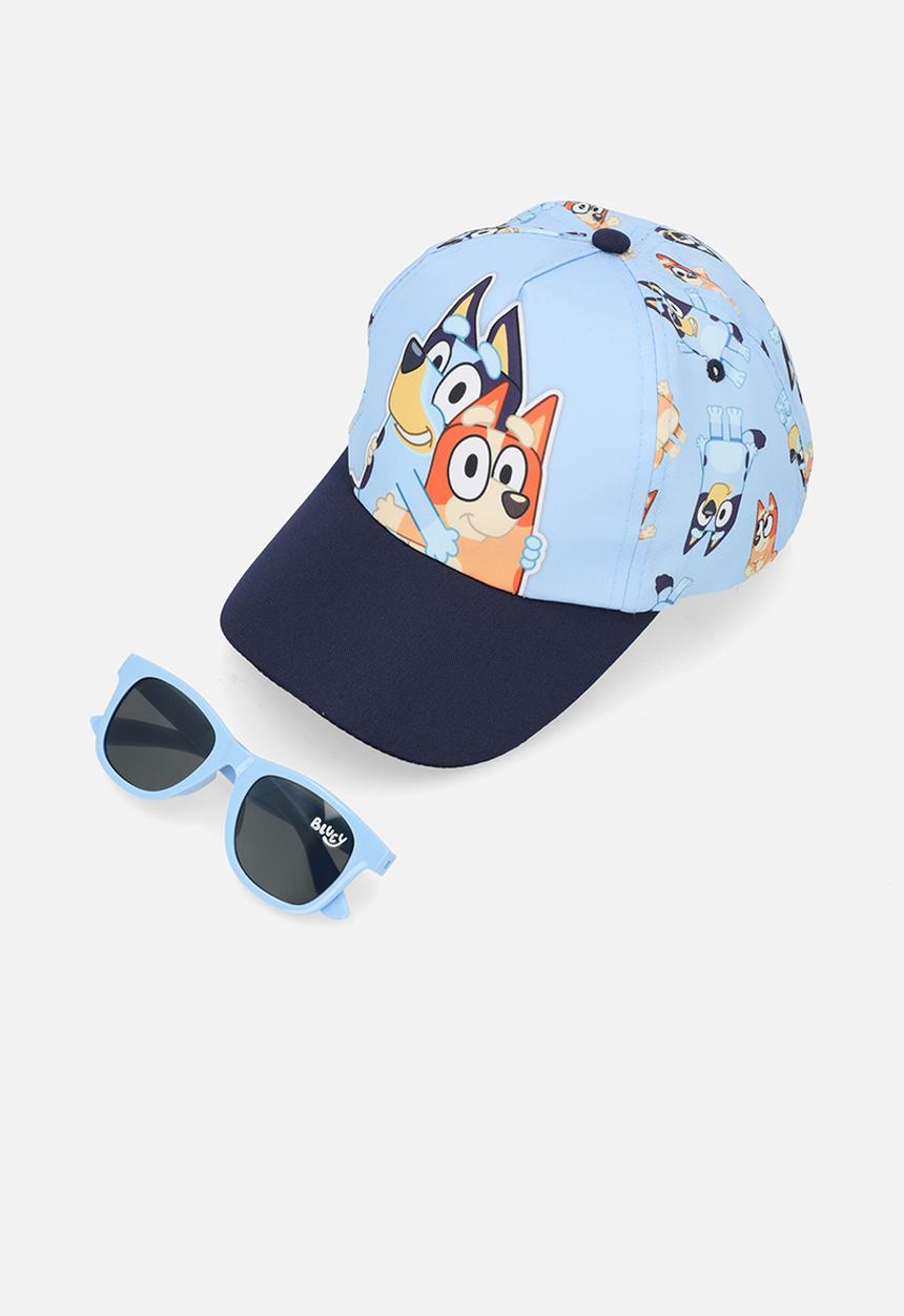 Character Group - Bluey cap & sunnies - blue