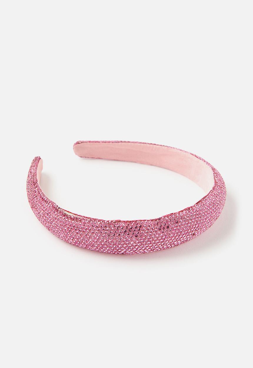 Cotton On - Sophia luxe headband - blush pink/diamonte