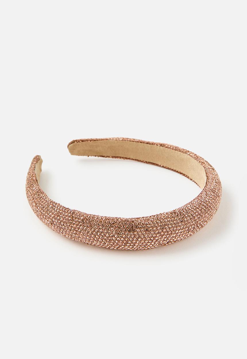Cotton On - Sophia luxe headband - goldy/diamonte