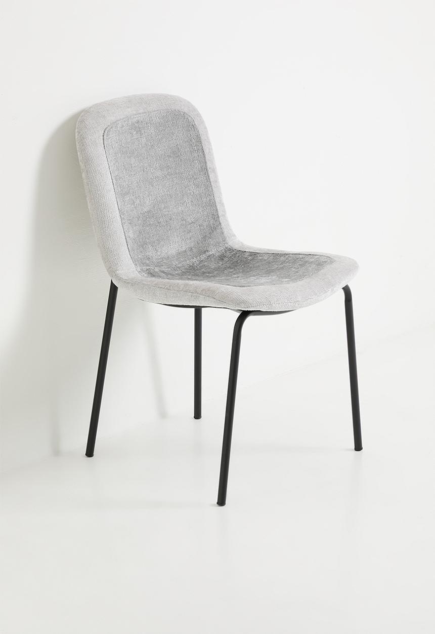 Sixth Floor - Rae dining chair set of 2 - grey