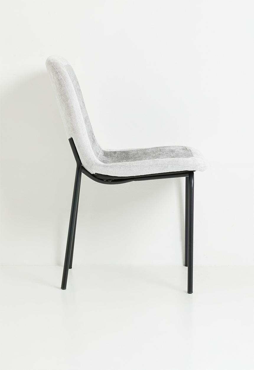 Sixth Floor - Rae dining chair set of 2 - grey