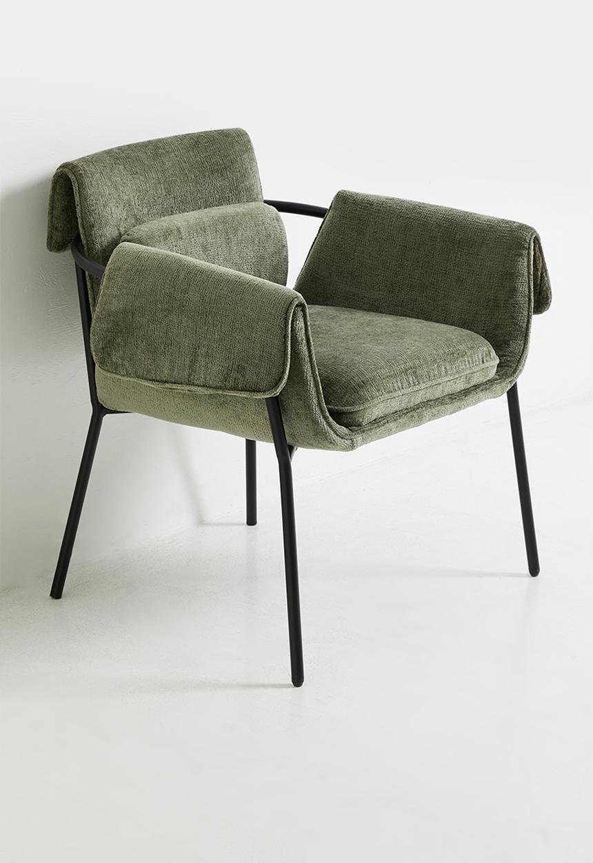 Sixth Floor - Beryl Occasional Chair - olive