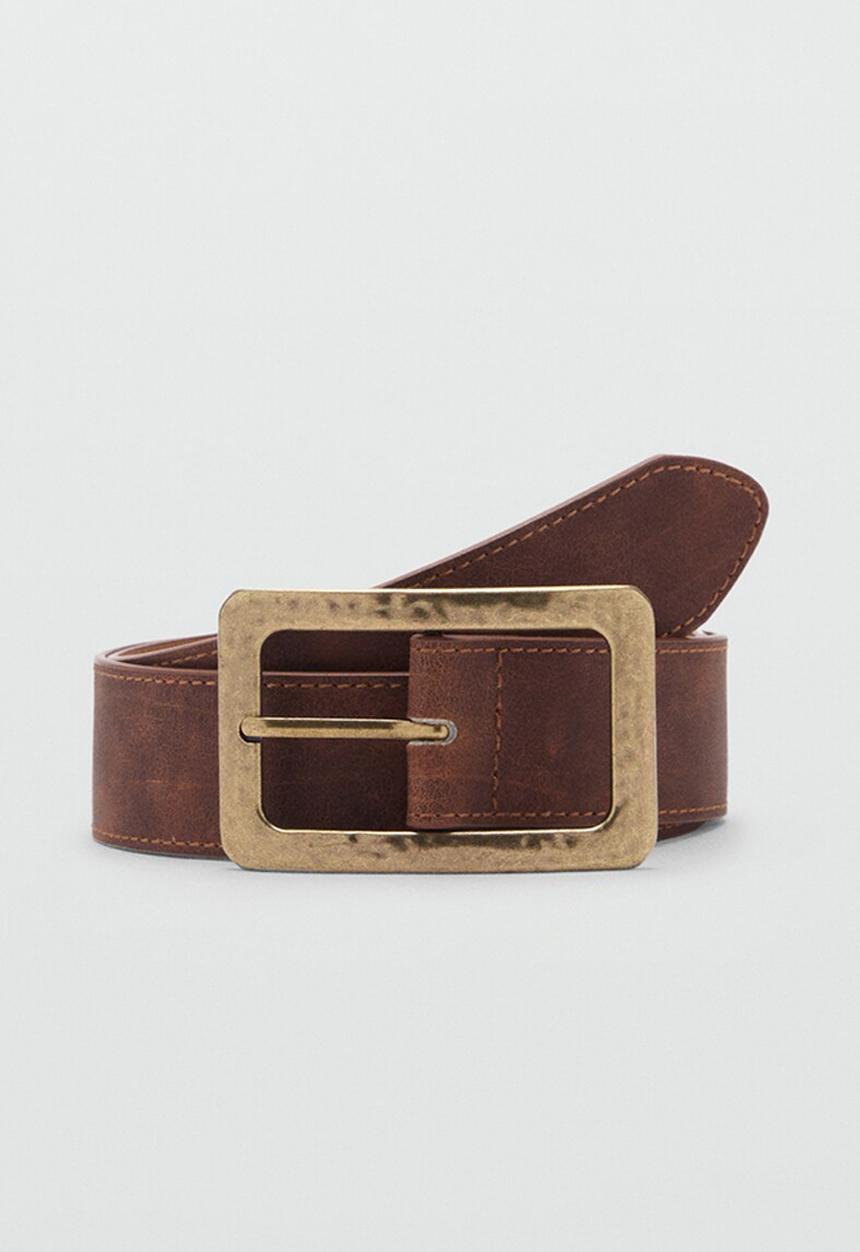 MANGO - Julieta belt-brown