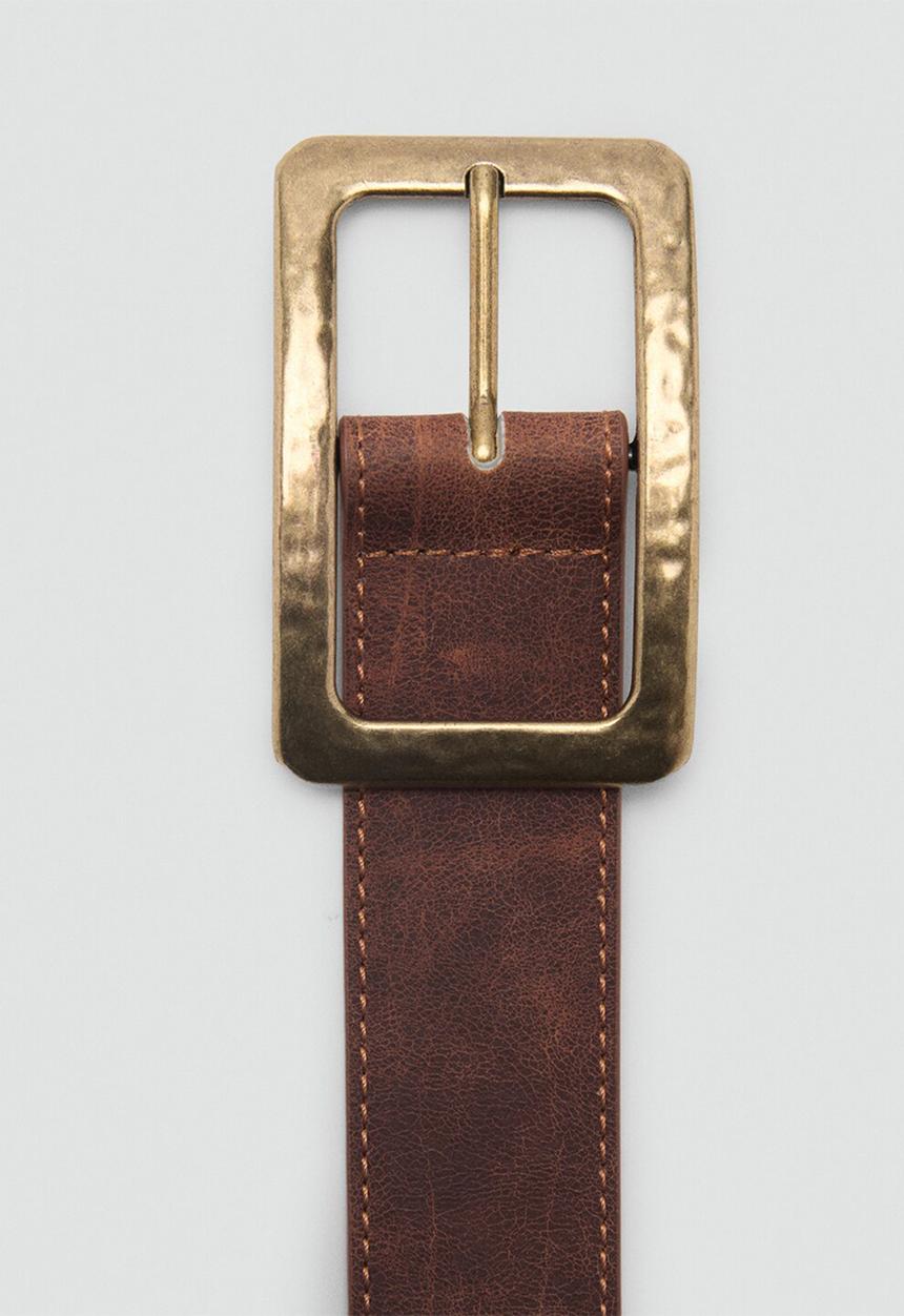 MANGO - Julieta belt-brown