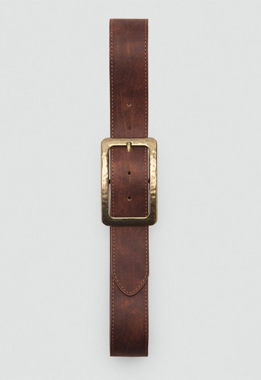 MANGO - Julieta belt-brown