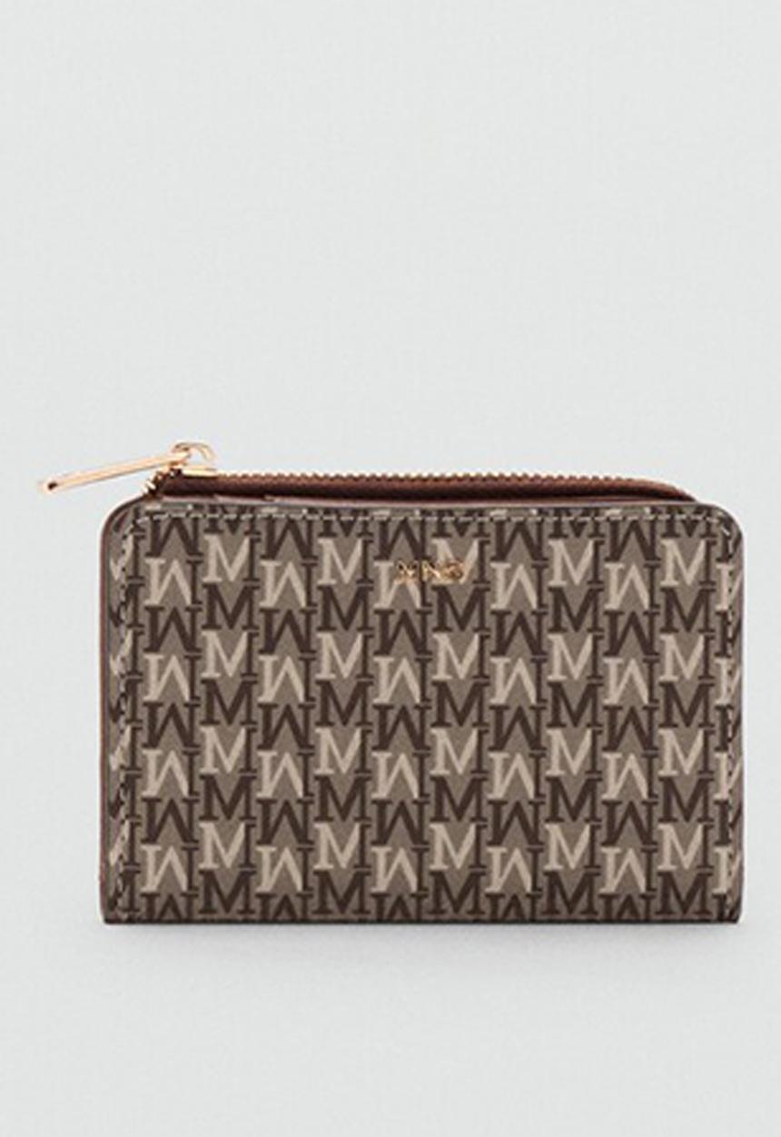 MANGO - Burgos 2 wallet - brown