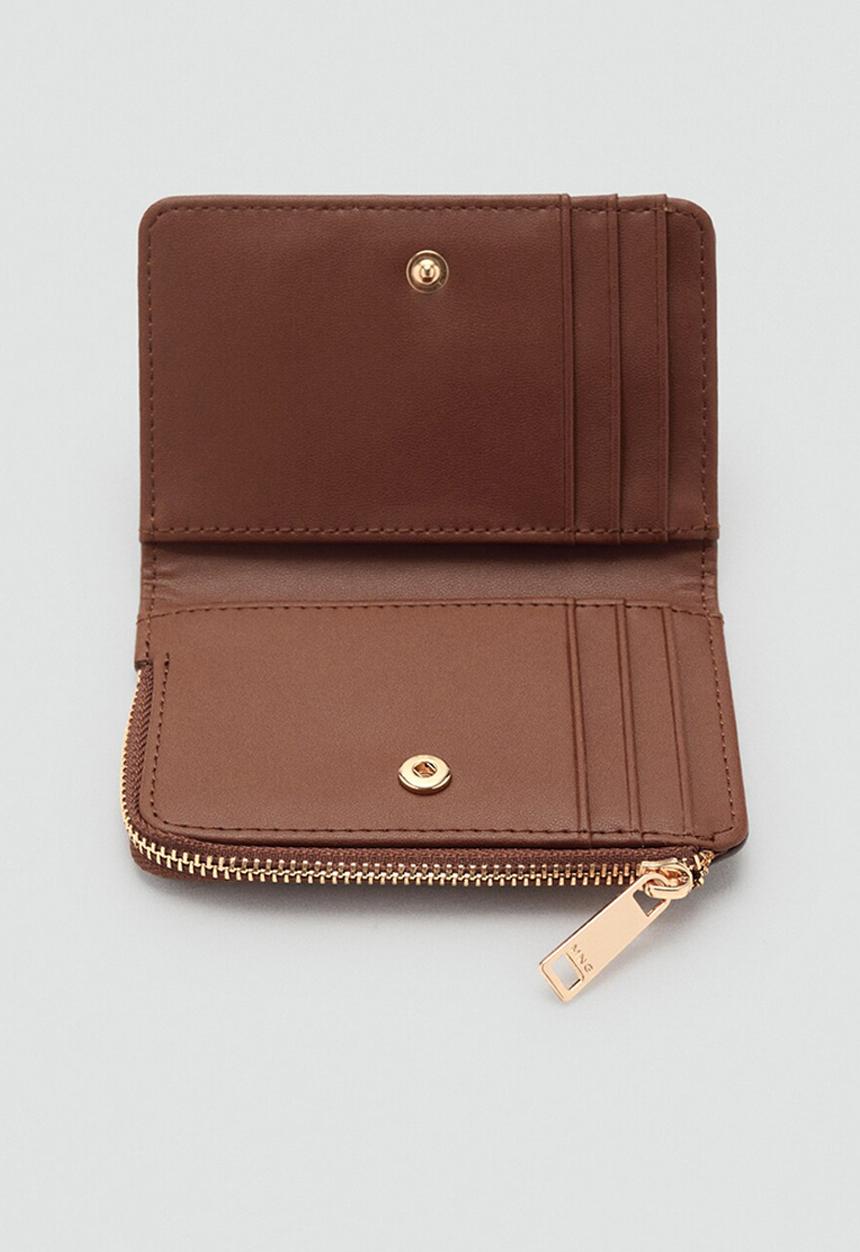 MANGO - Burgos 2 wallet - brown