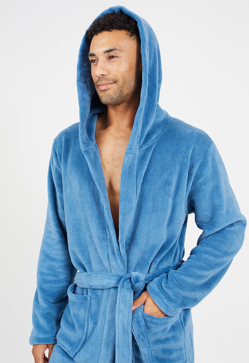 Brave Soul - James Dressing Gown - Blue