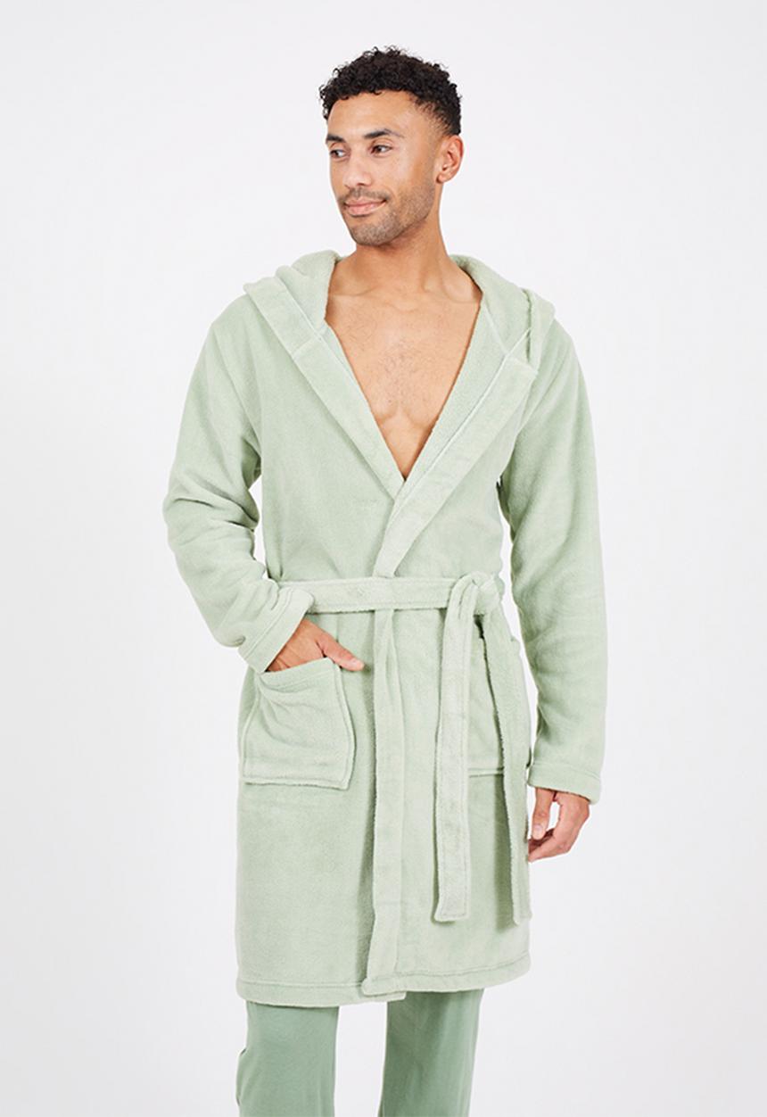 Brave Soul - James Dressing Gown - Sage
