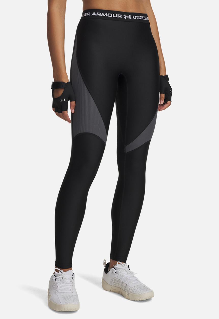 Under Armour - Ua Hg Rib Legging - black