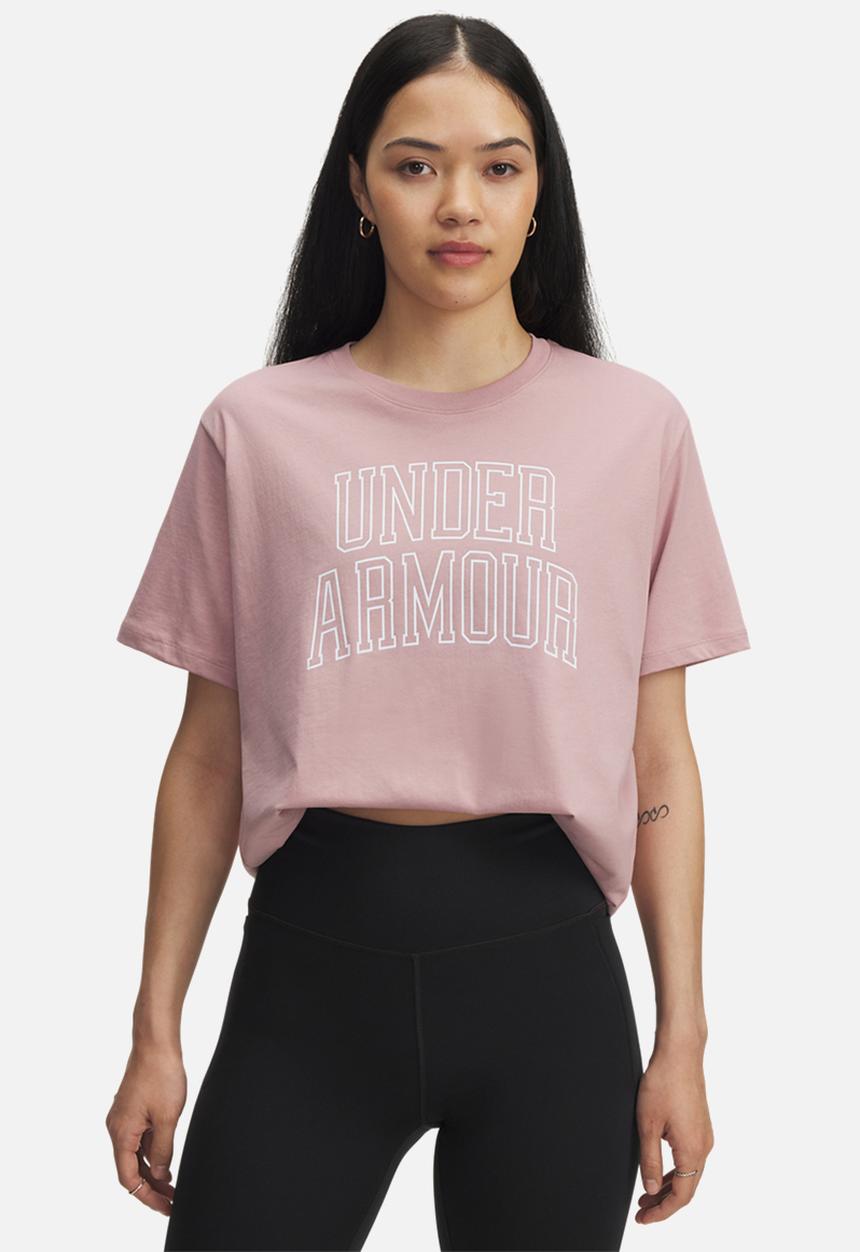 Under Armour - Rival Os Campus Tee - pink