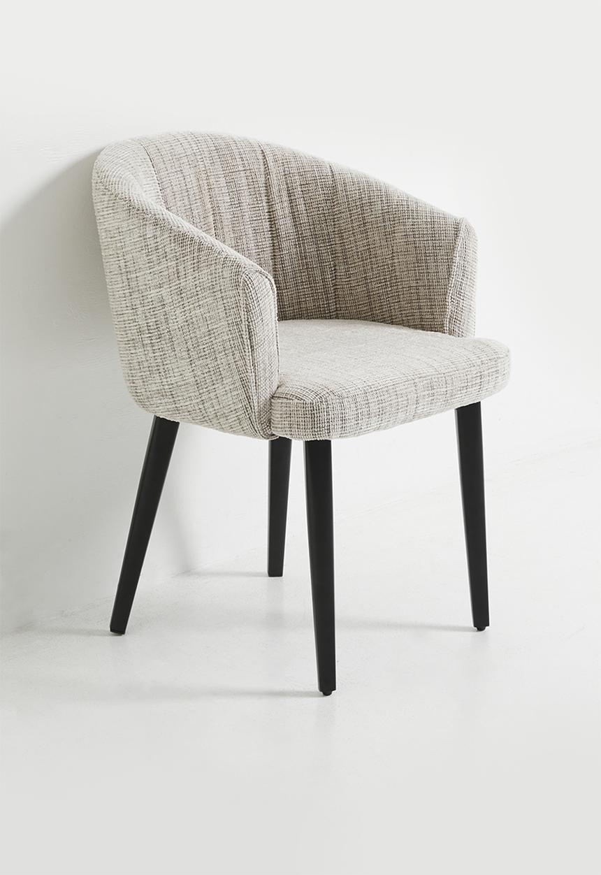Sixth Floor - Crystal tweed dining chair - natural