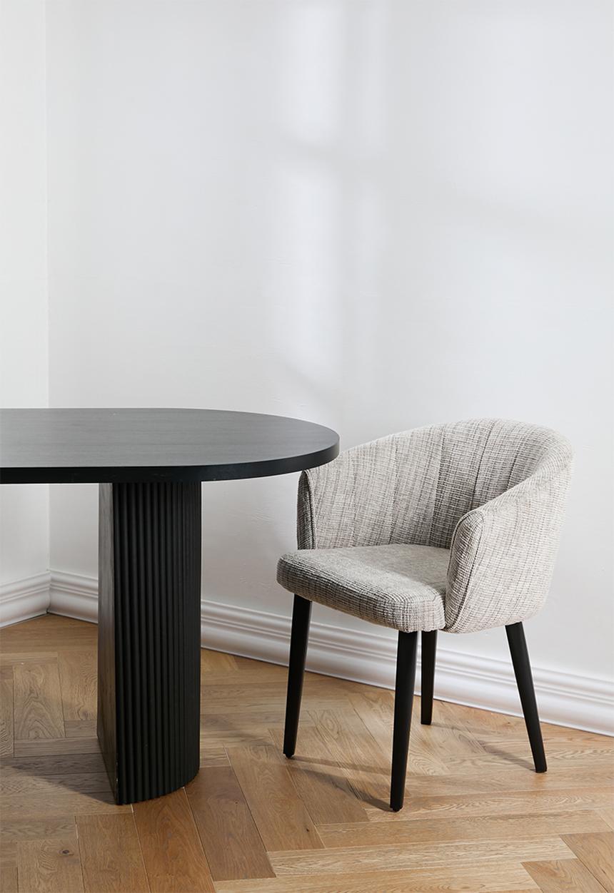 Sixth Floor - Crystal tweed dining chair - natural