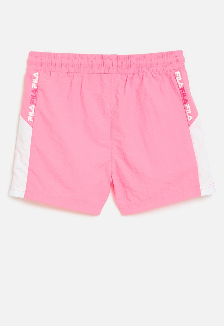 FILA - Pippa shorts  - white & strawberry pink