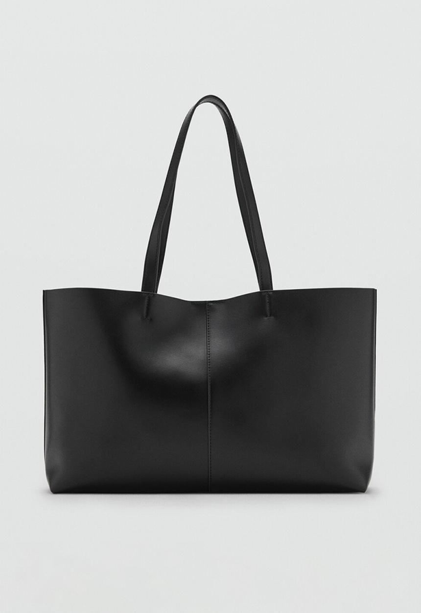 MANGO - Manu shoulder bag - black