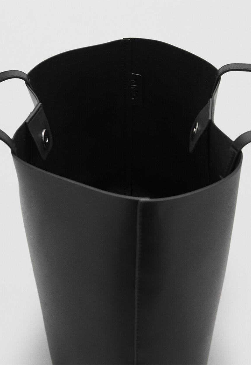 MANGO - Manu shoulder bag - black