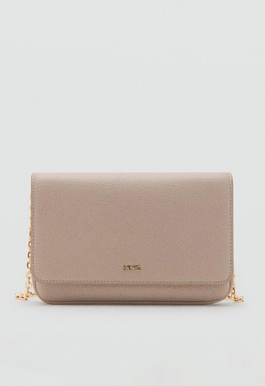 MANGO - Cornina2 crossbody bag - natural
