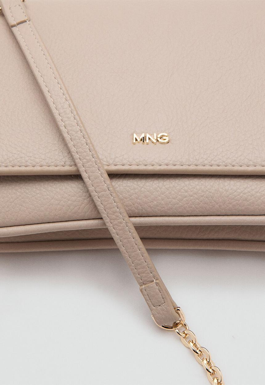 MANGO - Cornina2 crossbody bag - natural
