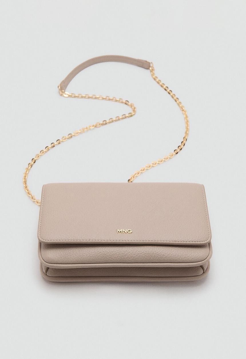 MANGO - Cornina2 crossbody bag - natural