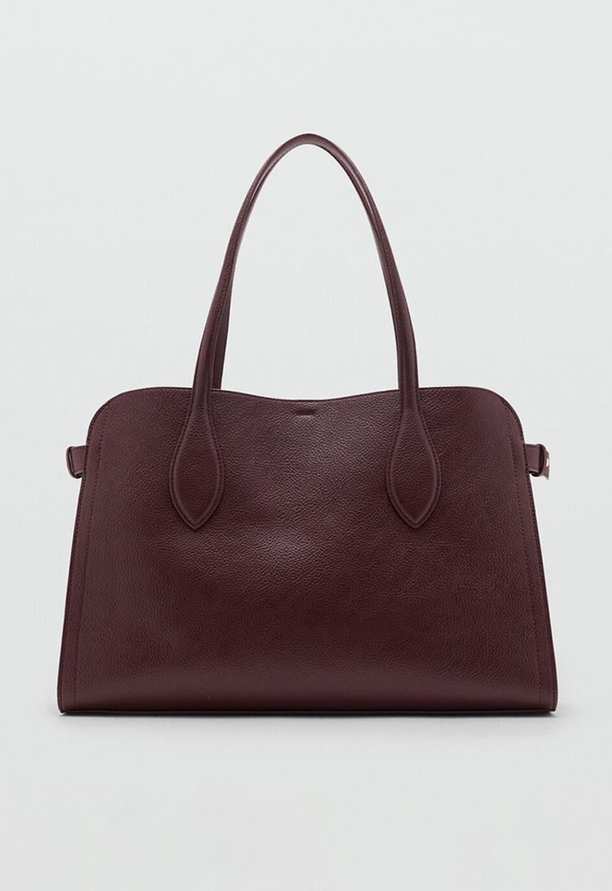 MANGO - Bolso G Gustave City Bag - Bordeaux