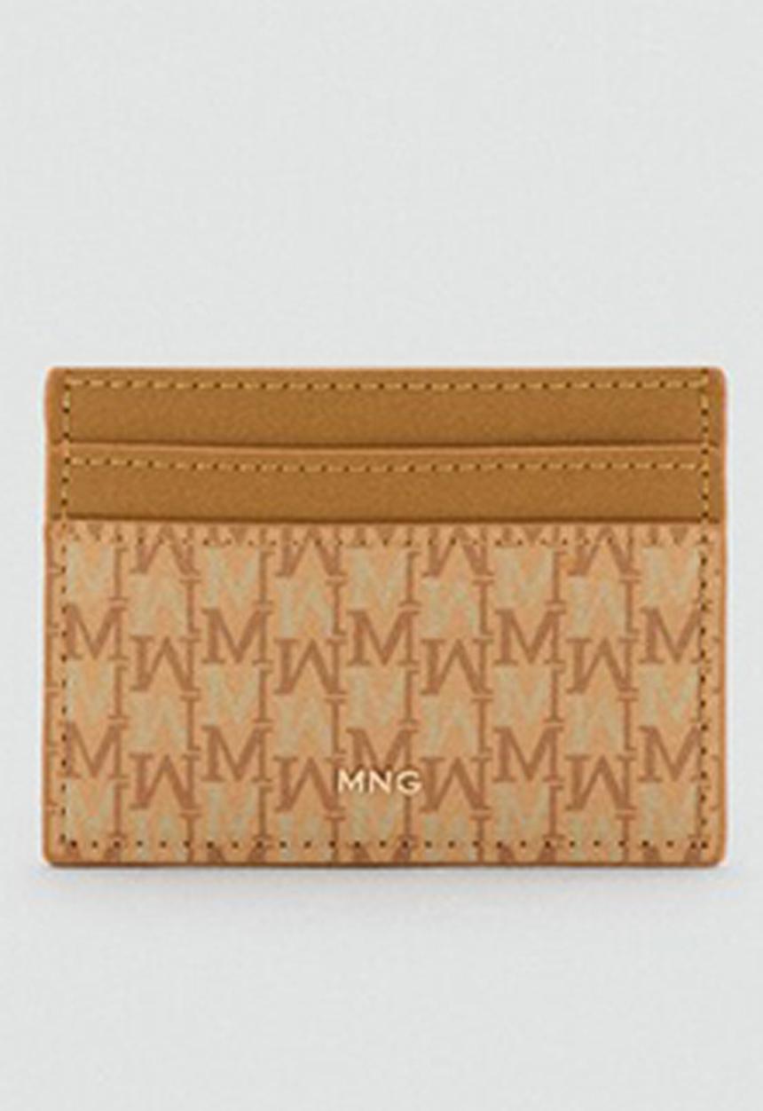 MANGO - Burgos cardholder - yellow
