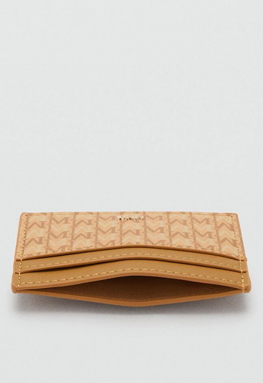MANGO - Burgos cardholder - yellow